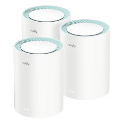 CUDY M1300(3-Pack) | Mesh, WiFi 5, 2,4GHz/5GHz, Gigabit