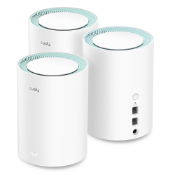 CUDY M1300(3-Pack) | Mesh, WiFi 5, 2,4GHz/5GHz, Gigabit