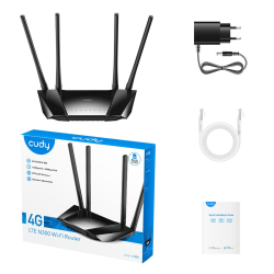CUDY LT400_EU | router na karte SIM, Wi-Fi 4, 4G LTE
