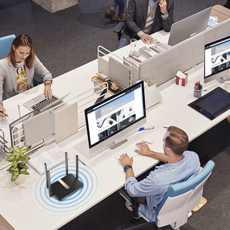 CUDY LT500D_EU | router na karte SIM, Wi-Fi 5, 4G LTE, MESH