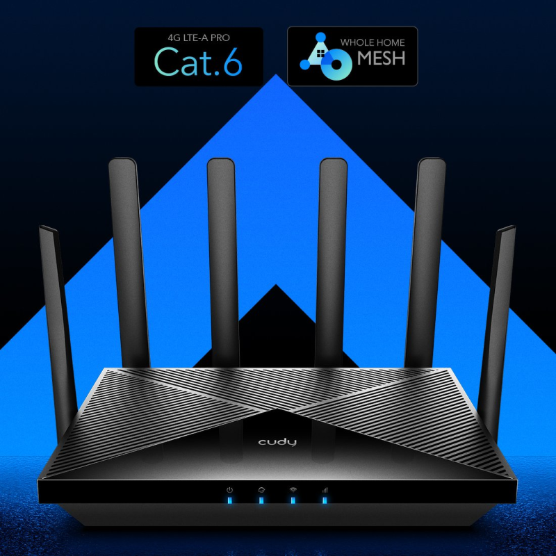 CUDY LT700 | router na karte SIM, Wi-Fi 5, 4G LTE, MESH, Gigabit