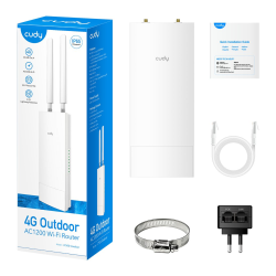 CUDY LT500 Outdoor_EU | router na karte SIM, Wi-Fi 5, 4G LTE, MESH, zewnętrzny