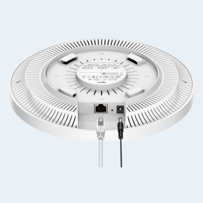 CUDY AP1300 | Access Point (AP), Wi-Fi 5, 2,4GHz/5GHz, Gigabit, PoE