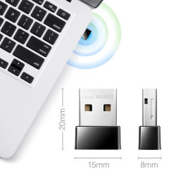 CUDY WU650 | karta sieciowa, adapter Wi-Fi, 2,4GHz/5GHz, USB