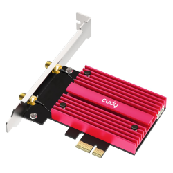 CUDY WE4000 | karta sieciowa, adapter Wi-Fi 6E, 2,4GHz/5GHz, PCI Express