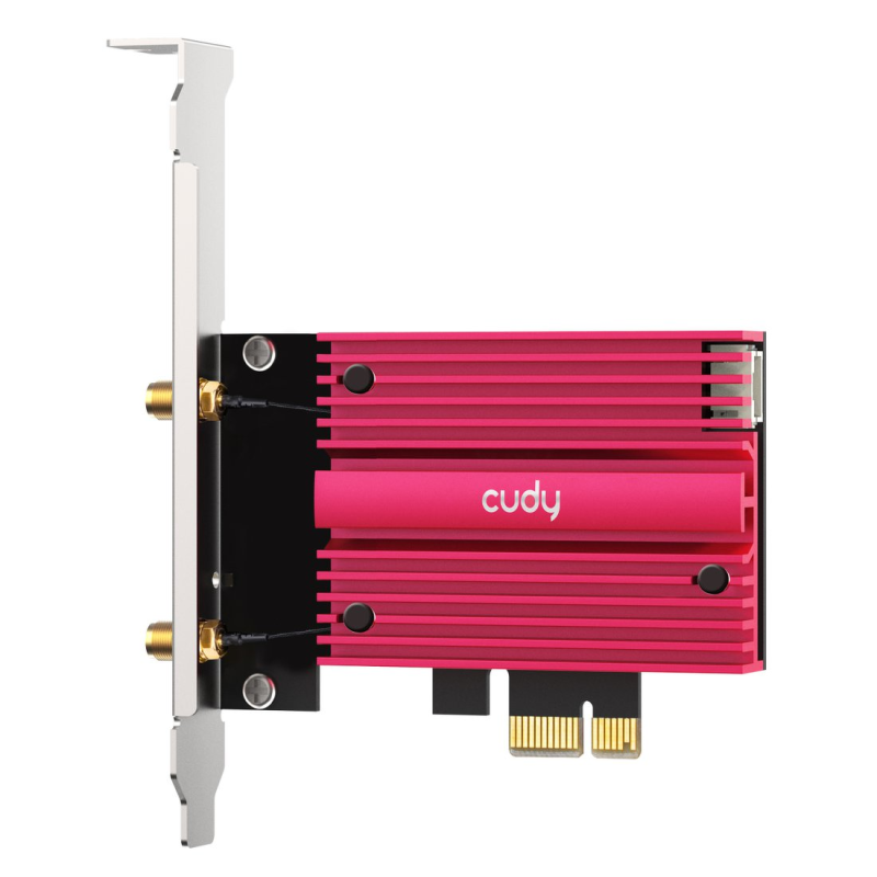 CUDY WE4000 | karta sieciowa, adapter Wi-Fi 6E, 2,4GHz/5GHz, PCI Express