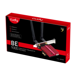 CUDY WE9300 | karta sieciowa, adapter Wi-Fi 7, 2,4GHz/5GHz/6GHz, PCI Express
