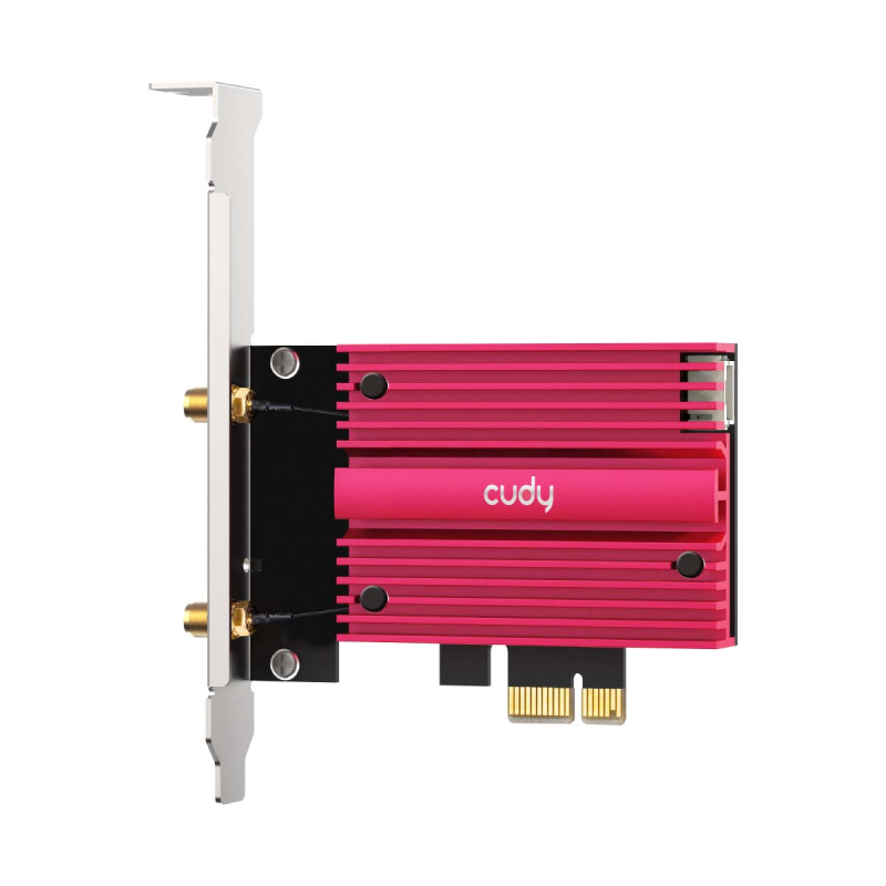 CUDY WE9300S | karta sieciowa, adapter Wi-Fi 7, 2,4GHz/5GHz/6GHz, PCI Express