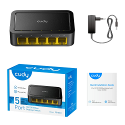 CUDY FS105D | przełącznik sieciowy, 5-portowy