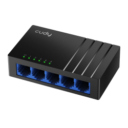 CUDY GS105D | przełącznik sieciowy, 5-portowy, Gigabit, Metalowa obudowa