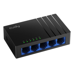 CUDY GS105D | przełącznik sieciowy, 5-portowy, Gigabit, Metalowa obudowa
