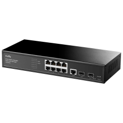 CUDY GS2008PS2 | przełącznik sieciowy, 8-portowy, Gigabit, PoE+, 120W, zarządzalny