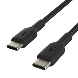Belkin Kabel USB C na USB C 60W oplot, czarny 2m