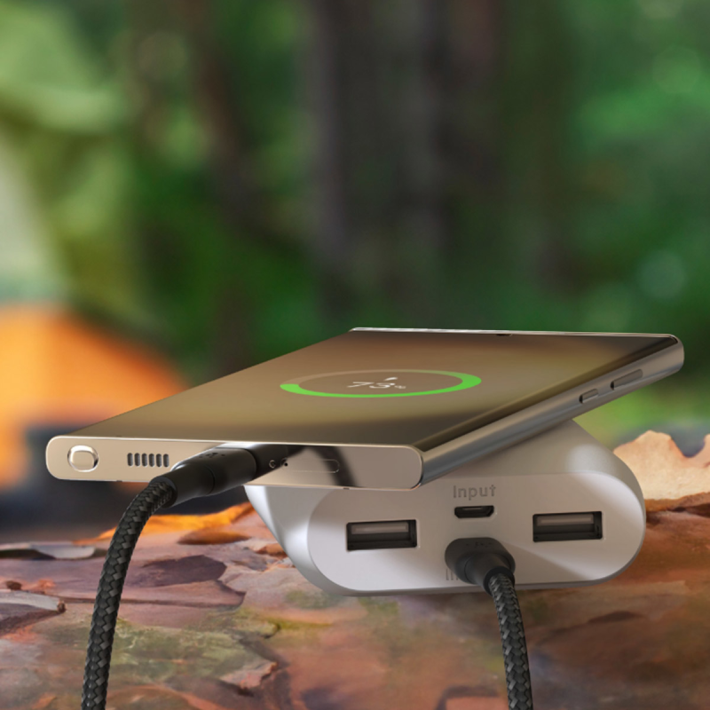 Belkin Kabel USB C na USB C 60W oplot, czarny 0,15m