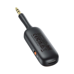UNITEK 2w1 Adapter Bluetooth 5.3 nadajnik/odbiornik audio zasięg 10m czarny