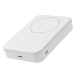 Belkin Powerbank 10 000 mAh, 15 W Qi2.0, magnetyczny, z podstawką, biały