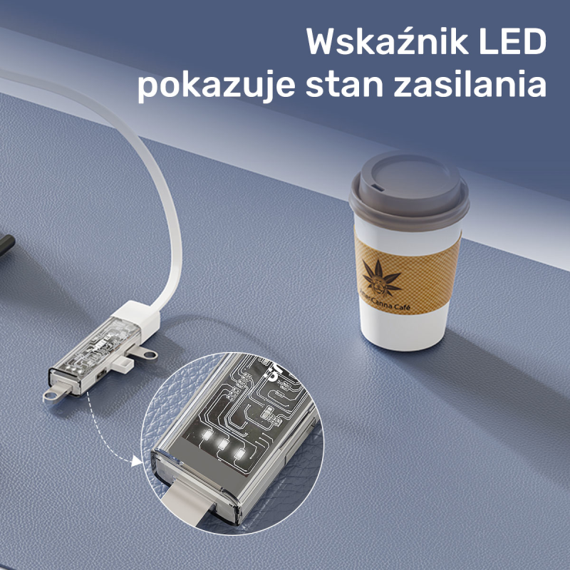 Unitek hub dwukierunkowy USB C/USB A 5Gbps, 4x USB A różowy