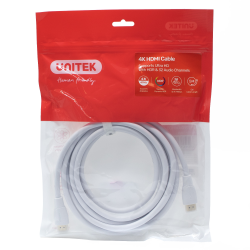 Unitek Kabel HDMI 2.0 4K biały 5m
