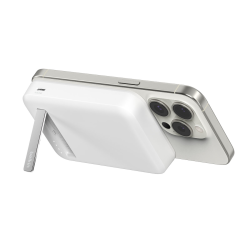 Belkin Powerbank 8000 mAh, 15 W Qi2.0, magnetyczny, z podstawką, biały