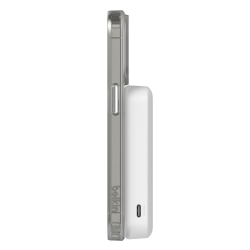 Belkin Powerbank 8000 mAh, 15 W Qi2.0, magnetyczny, z podstawką, biały