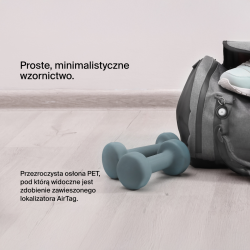 Belkin Uchwyt na AirTag z kółkiem do kluczy, wodoodporny, czarny