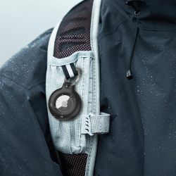 Belkin Uchwyt na AirTag z kółkiem do kluczy, wodoodporny, czarny