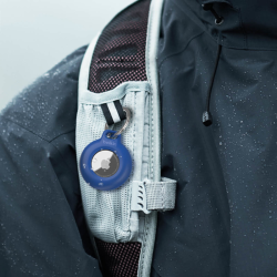 Belkin Uchwyt na AirTag z kółkiem do kluczy, wodoodporny, niebieski