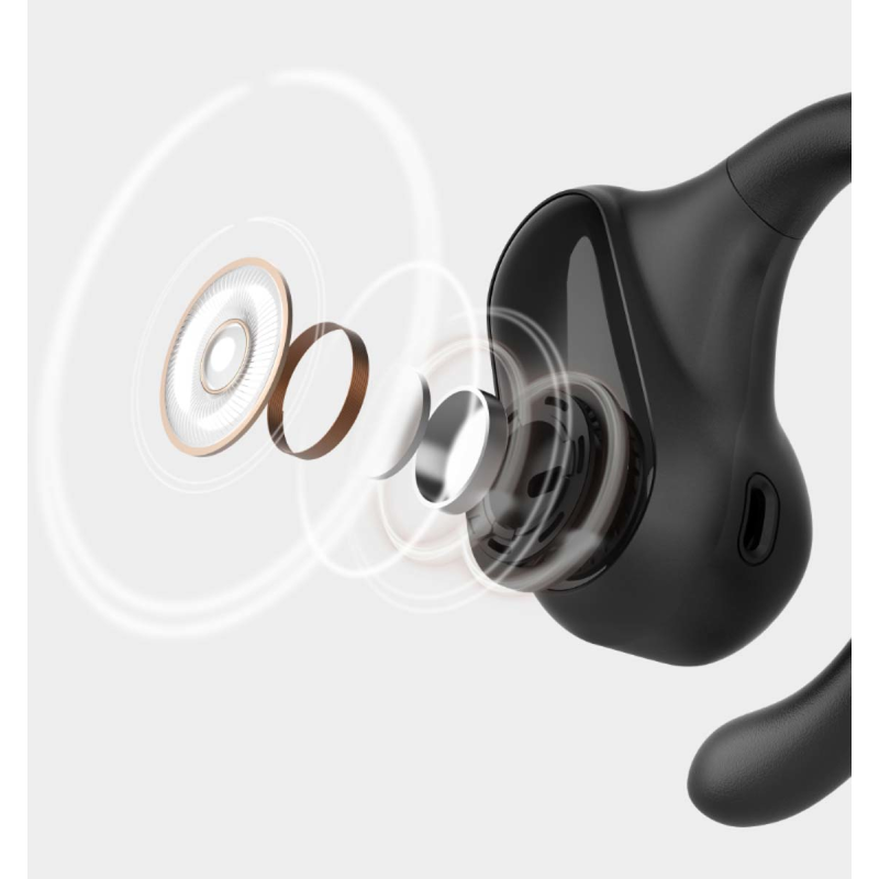 Belkin Słuchawki z otwartym uchem ClearFit, czarne