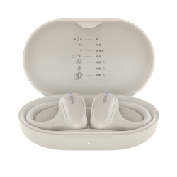 Belkin Słuchawki z otwartym uchem ClearFit, kremowe