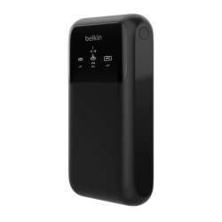 Belkin Powerbank 20 000 mAh, 2x USB-C PD 65W, USB-A 18W, z wyświetlaczem, czarny