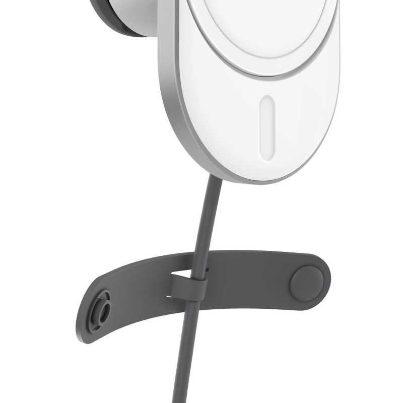 Belkin Ładowarka samochodowa, magnetyczna, Qi2.0, 15W, szara