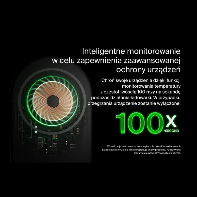 Belkin ładowarka indukcyjna składana 2w1 MagSafe Qi2 15 W biała z zasilaczem 36 W