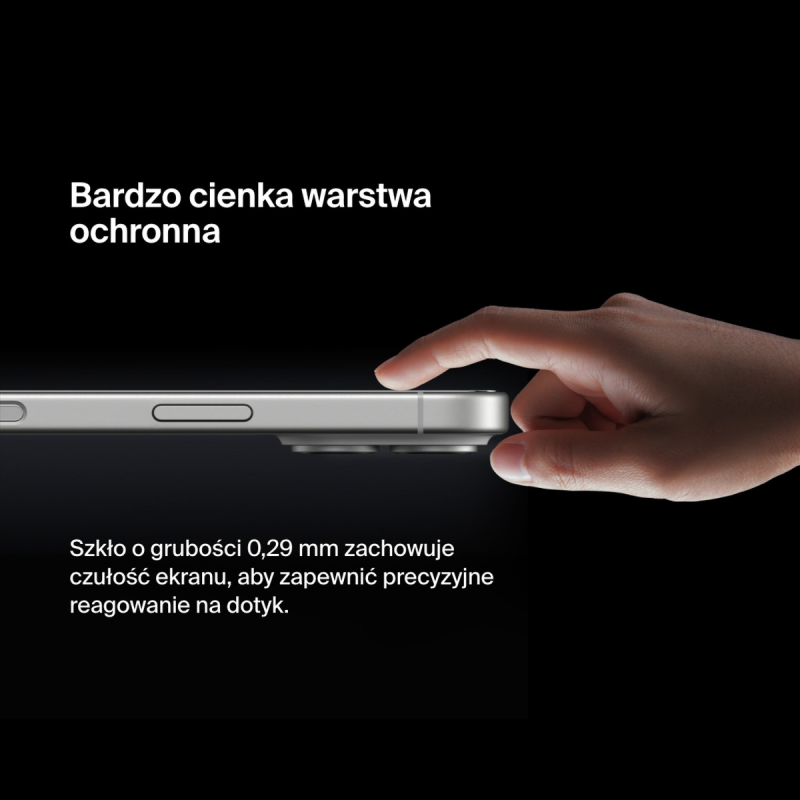 Belkin Szkło na iPhone 16 / 15 / 14 Pro, InvisiGlass, z aplikatorem