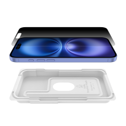 Belkin Szkło prywatyzujące na iPhone 16 Plus / 15 Plus / 14 Pro Max, InvisiGlass, z aplikatorem