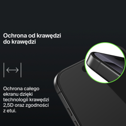 Belkin Szkło na iPhone 16 Pro Max, InvisiGlass, z aplikatorem