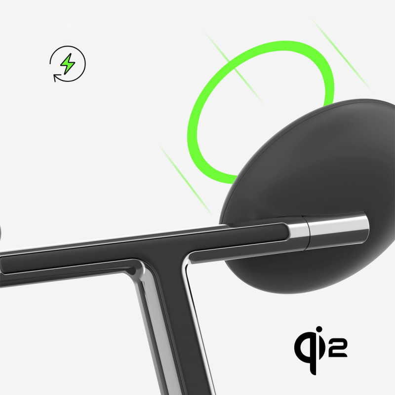 Belkin BOOST CHARGE PRO MagSafe ładowarka indukcyjna 3w1 iPhone Apple Watch i Airpods czarna