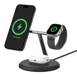 Belkin BOOST CHARGE PRO MagSafe ładowarka indukcyjna 3w1 iPhone Apple Watch i Airpods czarna