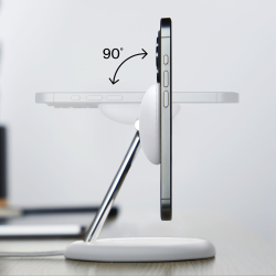 Belkin BOOST CHARGE PRO MagSafe ładowarka indukcyjna 3w1 iPhone Apple Watch i AirPods biała