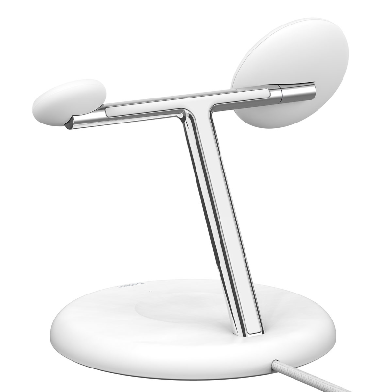 Belkin BOOST CHARGE PRO MagSafe ładowarka indukcyjna 3w1 iPhone Apple Watch i AirPods biała