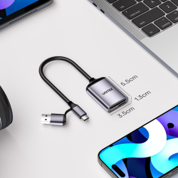 Unitek Czytnik kart pamięci SD4.0 /Micro SD4.0, 2w1