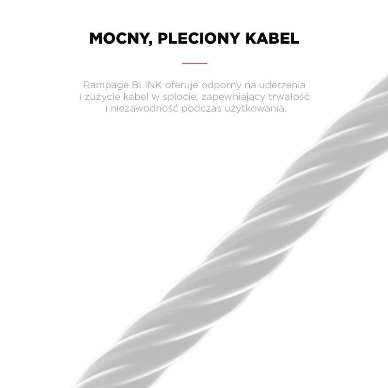 Rampage BLINK myszka gamingowa przewodowa USB, 12800 DPI, RGB, sensor optyczny, różowa