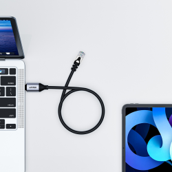 Unitek kabel Ethernet RJ-45 LAN, patchcord cat.8 (S/FTP), przewód sieciowy 15m