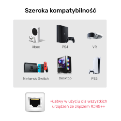 Unitek kabel Ethernet RJ-45 LAN, patchcord cat.8 (S/FTP), przewód sieciowy 20m