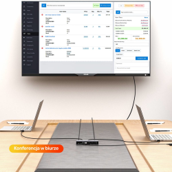 Unitek Przełącznik KVM 4K@60Hz USB 3.0 HDMI