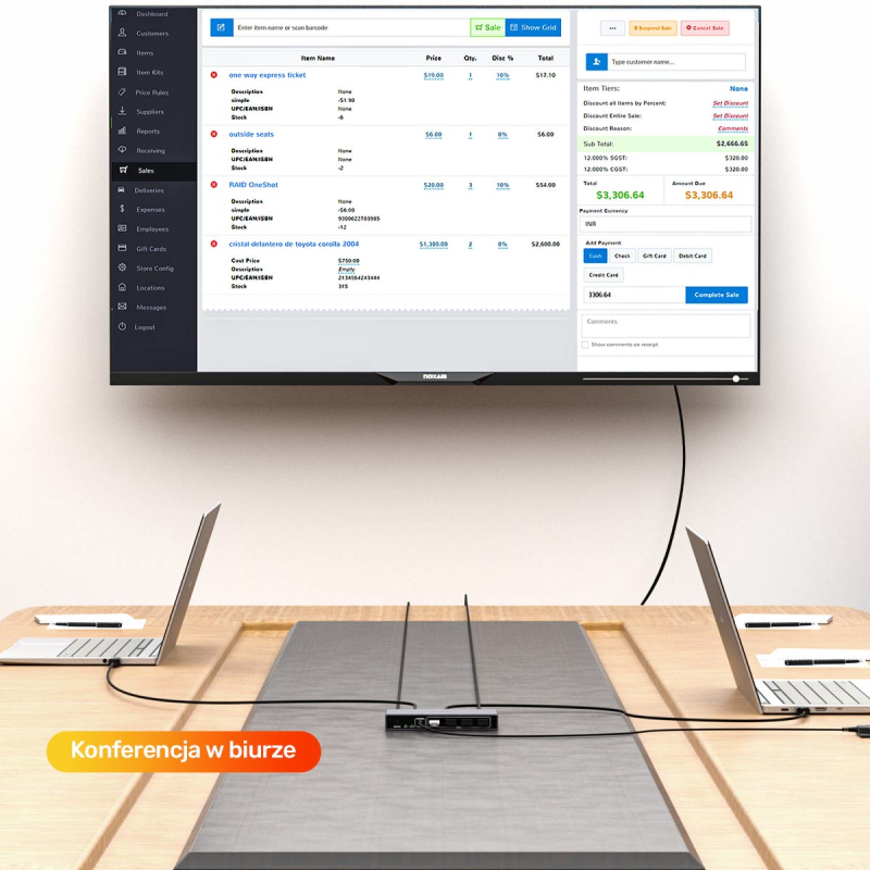 Unitek Przełącznik KVM 4K@60Hz USB 3.0 HDMI