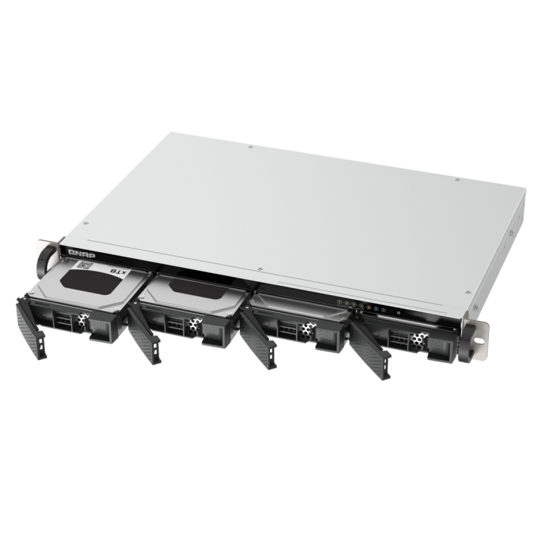 QNAP TS-433eU | 4-zatokowy kompaktowy serwer NAS, ARM, 4GB RAM, RACK