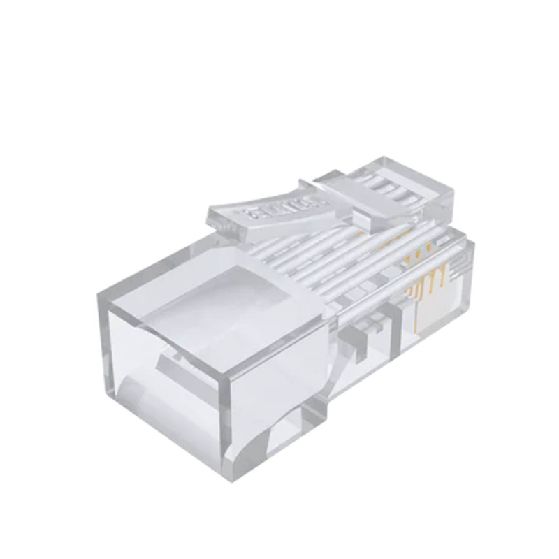 Unitek Wtyk modularny Pass-Through RJ45 Cat. 6 100 szt.