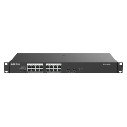 Ruijie Reyee RG-ES118GS-P-L | Switch, 18 portów, 16xGE, 16xPoE/Poe+, 247W, 2xSFP, Rack, Cloud Monitoring