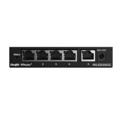 Ruijie Reyee RG-ES205GC | Switch Easy Smart, 5 portów, 5xGE, Desktop, Cloud