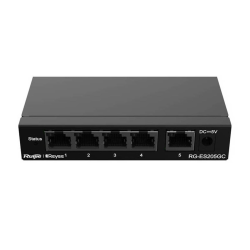 Ruijie Reyee RG-ES205GC-P | Switch Easy Smart, 5 portów, 5xGE, 4xPoE, 54W, Desktop, Cloud